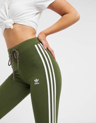 green adidas leggings