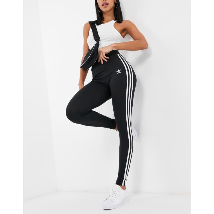 adidas Originals high waisted leggings in black