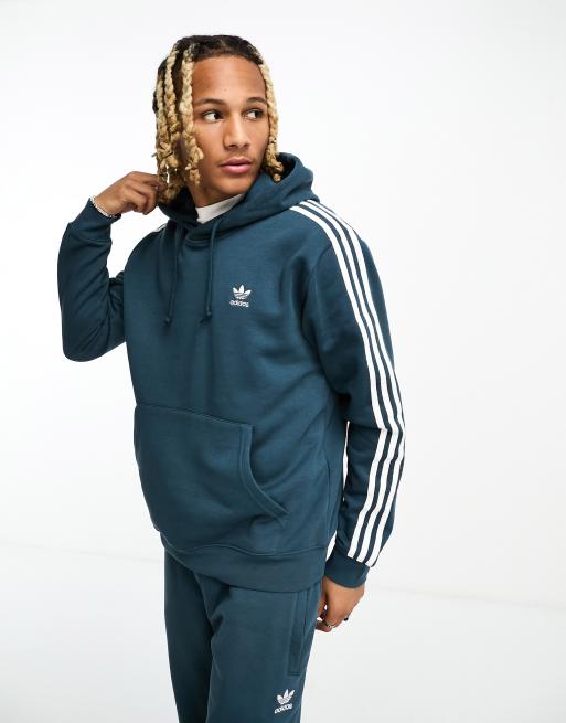 Three stripe adidas hoodie 2025