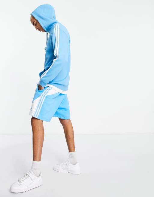 Adidas sweatshirt light blue store