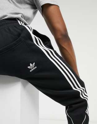 adidas originals jersey joggers in black