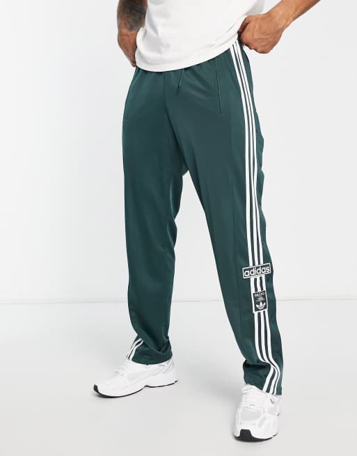 baseball Arving amplitude adidas Originals adicolor three stripe joggers in green | ASOS