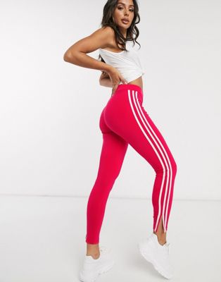 adidas leggings pink