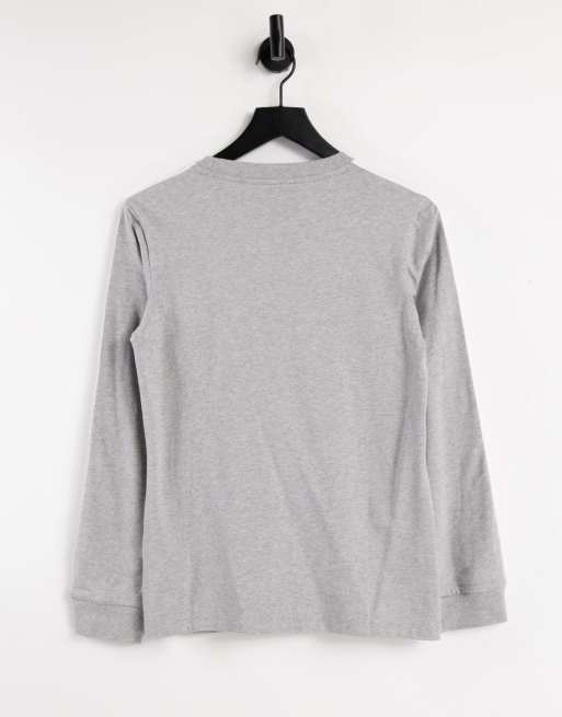 Adidas gray long sleeve cheap