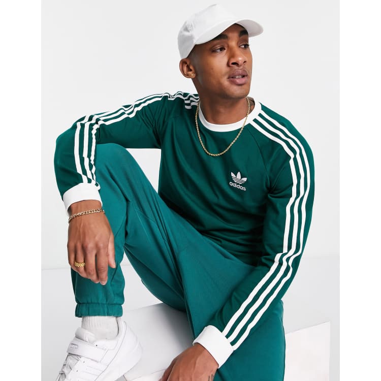 Adidas 3 stripes ls clearance
