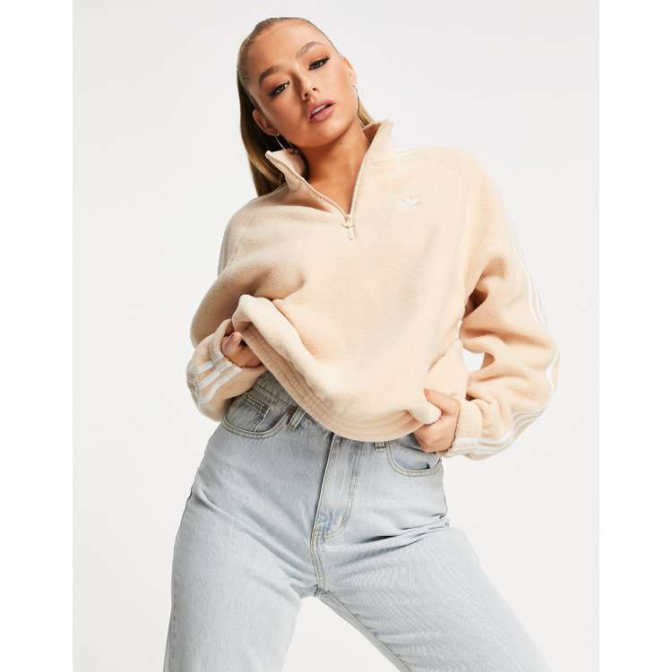 Adidas nude sweatshirt clearance