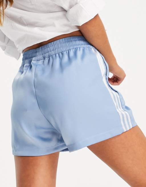 Silk adidas shorts top