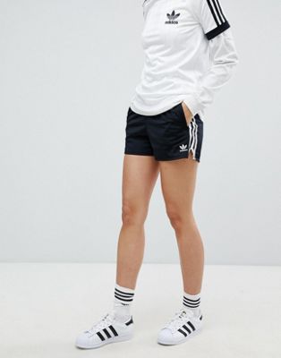 adidas three stripe shorts womens