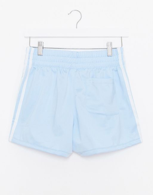 Light blue adidas 2025 shorts womens