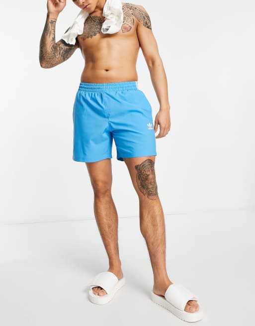 Adidas tape swim shorts sale
