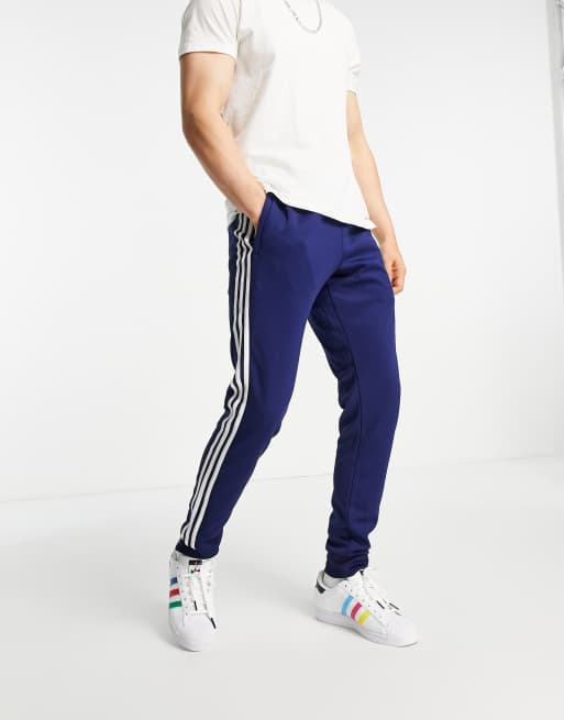 Adidas navy sweatpants discount