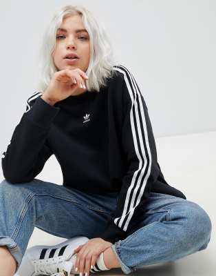 adidas three stripe jumper