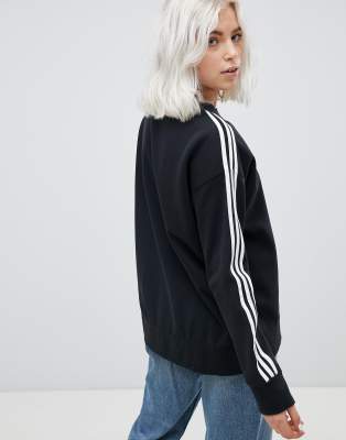 adidas original three stripe sweatshirt