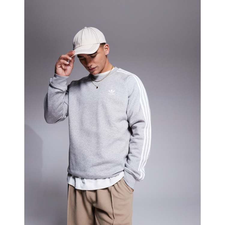 Grey adidas sweatshirt top