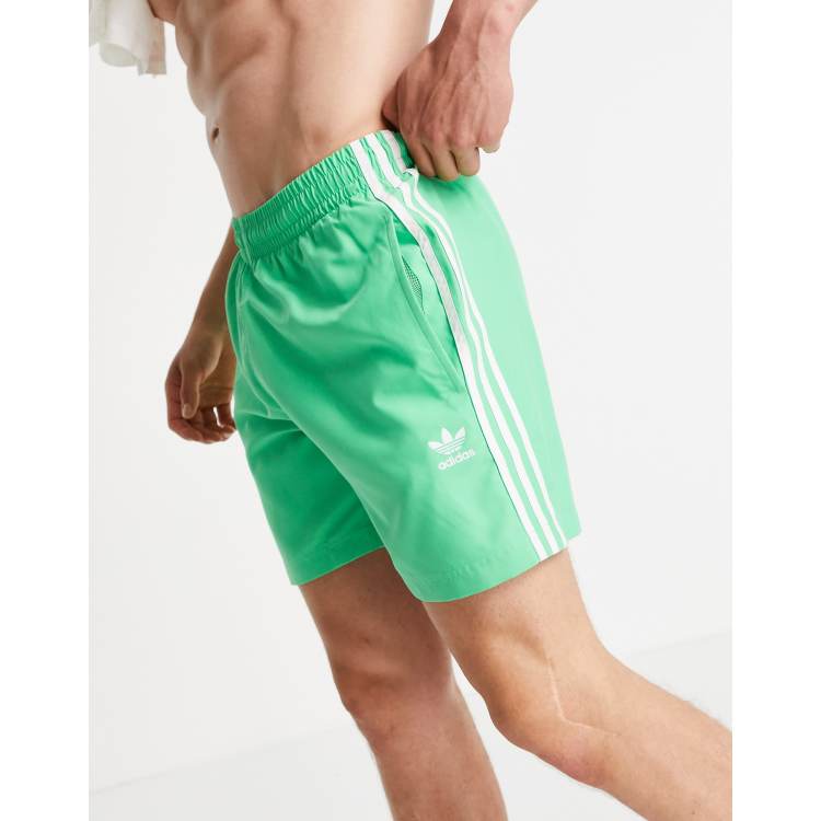 Adidas originals discount green shorts