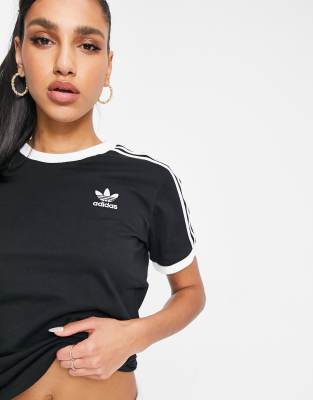 three stripe t shirt