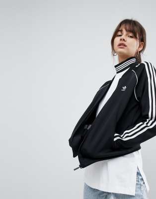 adidas originals three stripe track jacket