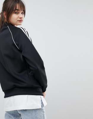 adidas originals three stripe track jacket