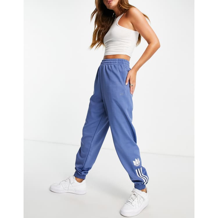 Adidas raw outlet indigo track pants