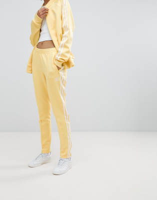 adidas yellow trousers