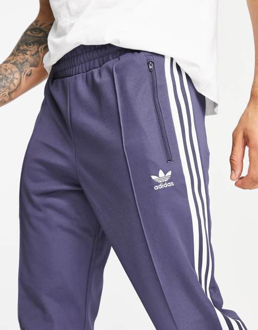 Navy blue sales adidas tracksuit bottoms