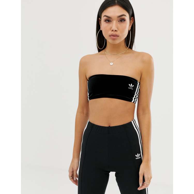 Adidas velour bandeau store