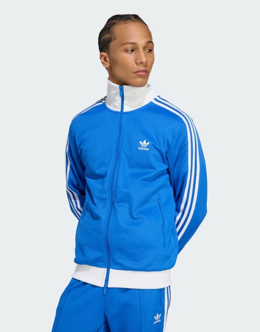 adidas Originals - Adicolor - Top de survêtement classique - Noir et blanc