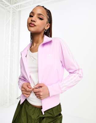 adidas Originals Adicolor track top in lilac - ASOS Price Checker