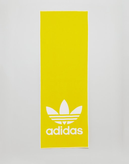 adidas Originals adicolor Towel In Yellow CD6143 ASOS