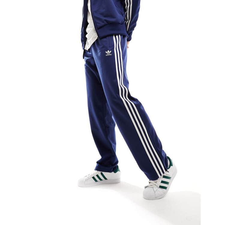 Adidas track pants navy blue 2025