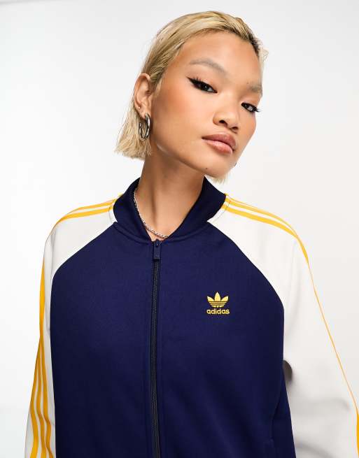Sst track online jacket dark blue