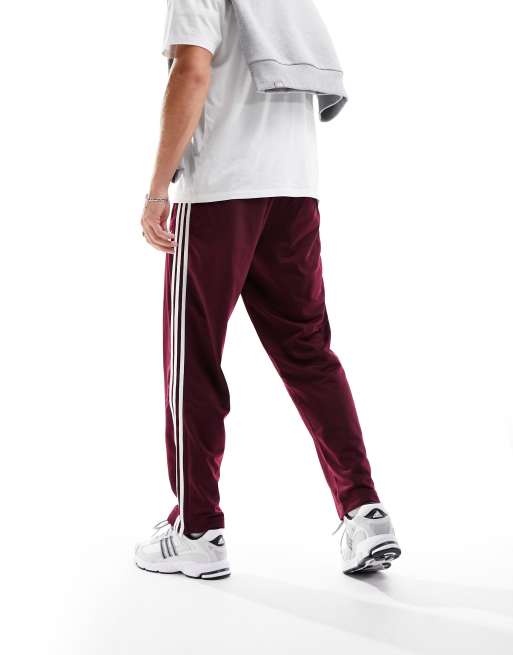 Adidas burgundy sweatpants store