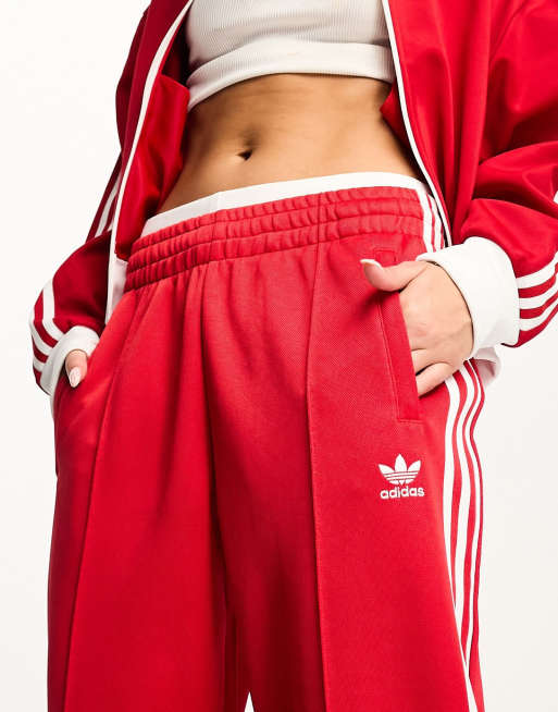 adidas Originals TRACK PANTS UNISEX - Tracksuit bottoms - better scarlet/red  