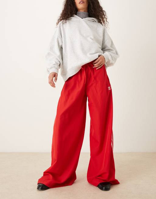 Adidas Jogginghose Damen Rote Trainingshose Adidas Adidas Adicolor