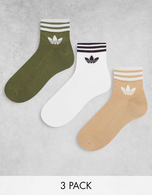 Trefoil ankle socks 3 pairs cheap