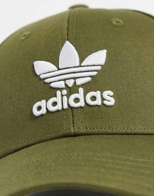 Olive adidas hat on sale