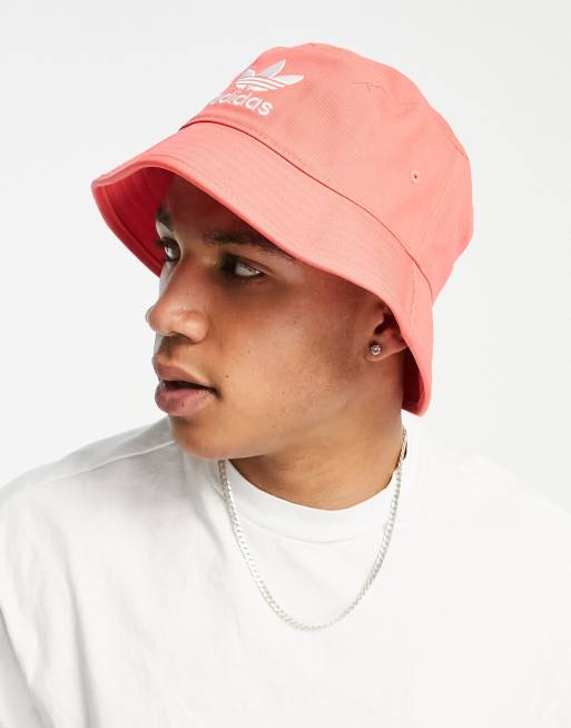 Outfit Adicolor Bucket Hat White Bucket Hat Look Adidas Adidas