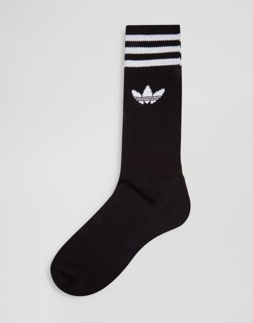 adidas Originals adicolor Trefoil Confezione da 3 paia di calzini neri