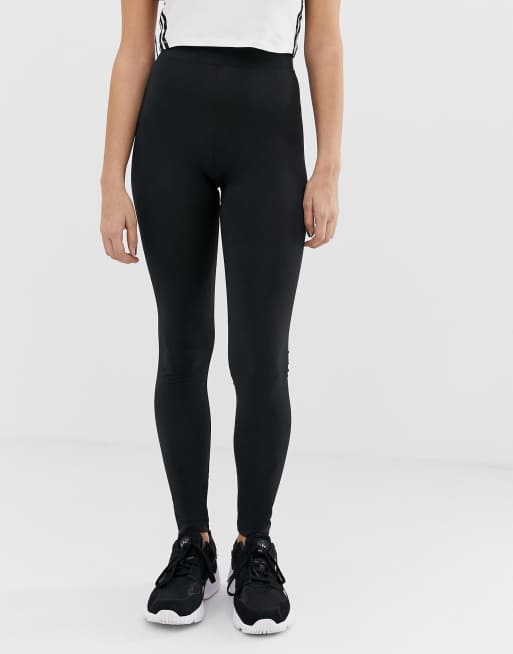 Adidas originals adicolor trefoil leggings in black online
