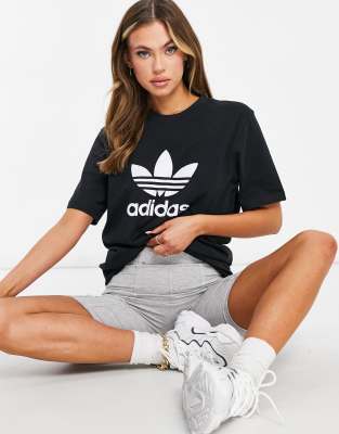 Adidas adicolor oversized trefoil clearance