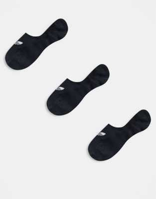 Originals - adicolor Trefoil - Sneakersocken in Schwarz mit Dreiblattlogo im 3er-Pack Schwarz 42 2/3-44 2/3