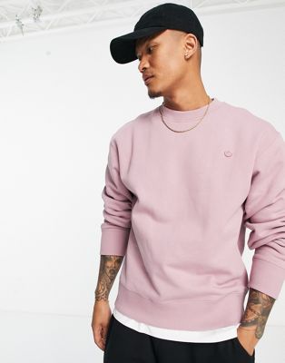 adidas Originals adicolor Trefoil sweatshirt in magic mauve - ASOS Price Checker