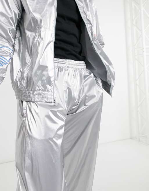 adidas Originals adicolor Tricolor Pantaloni sportivi argento