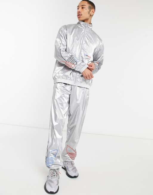 Adidas jacke new arrivals silber