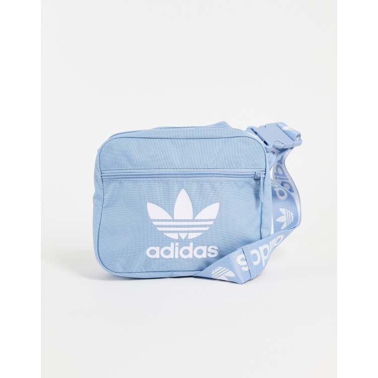 Adidas umhängetasche grau blau sales