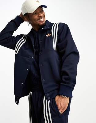 Veste Survêtement Vintage Années 70 Bleu France - Taille M, En Polyester, Parfaite Pour Le Style Rétro