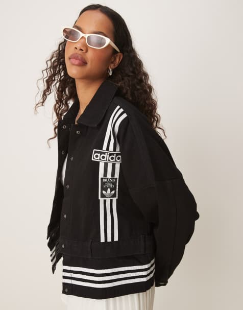 adidas Originals - Adicolor - Veste en jean - Noir - view 1