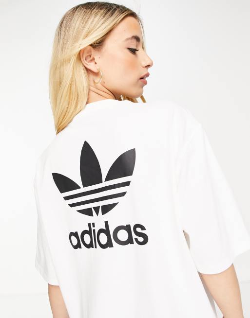 Vestito adidas deals bianco