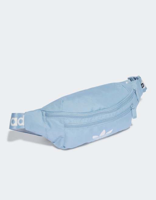 adidas Originals Adicolor waist bag in blue