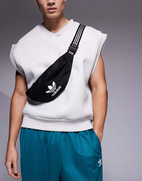 adidas Originals Adicolor waist pack in black - view 1